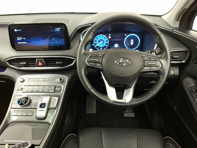 Hyundai Santa Fe 1.6 Tgdi Hybrid Ultimate 4Wd White #8