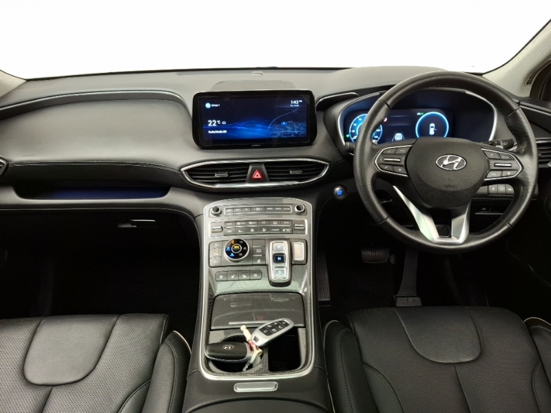 Hyundai Santa Fe 1.6 Tgdi Hybrid Ultimate 4Wd Blue #3