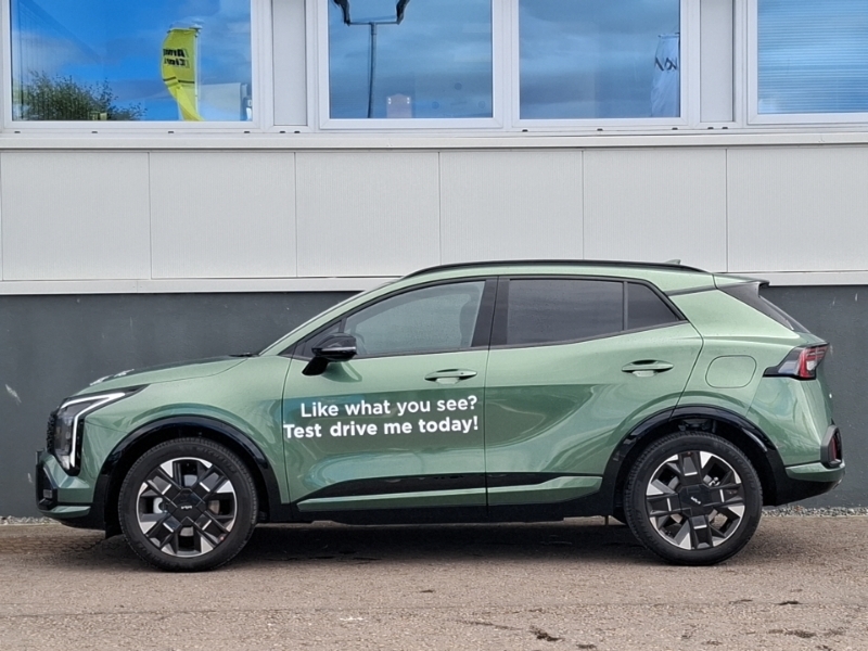 Kia Sportage 1.6T Gdi Hev Gt-line Black #4