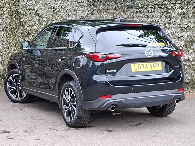 Mazda CX-5 2.0 E-skyactiv G Mhev Exclusive-line LO74VFM Black #2