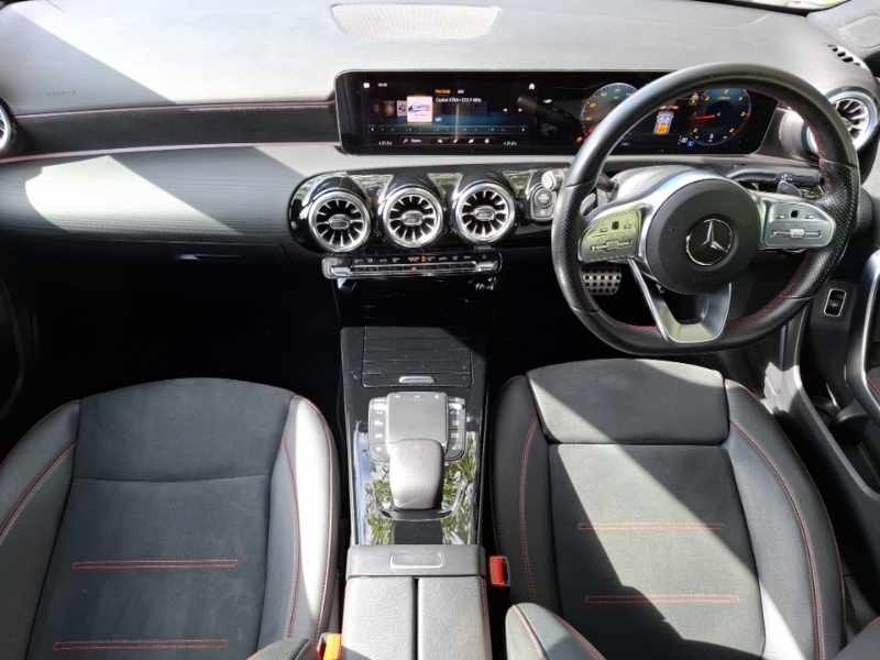 Mercedes-Benz A Class A200d Amg Line Executive White #3