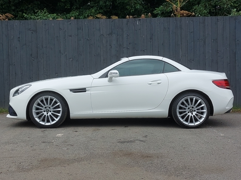 Mercedes-Benz SLC Slc 180 Amg Line White #4