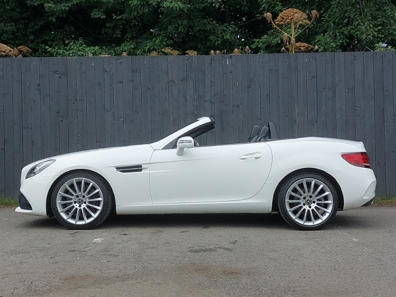 Mercedes-Benz SLC Slc 180 Amg Line White #6
