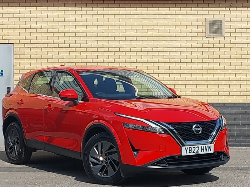 Nissan Qashqai 1.3 Dig-t Mh 158 Acenta Premium Xtronic Red