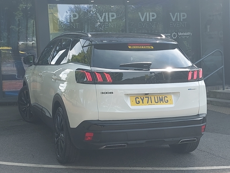 Peugeot 3008 1.6 Hybrid4 300 Gt Premium E-eat8 White #2