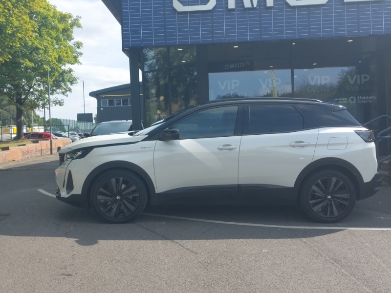 Peugeot 3008 1.6 Hybrid4 300 Gt Premium E-eat8 White #4