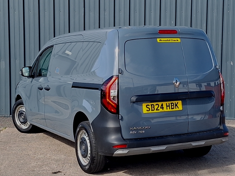 Renault Kangoo Ll21 Blue Dci 95 Advance Van Grey #2