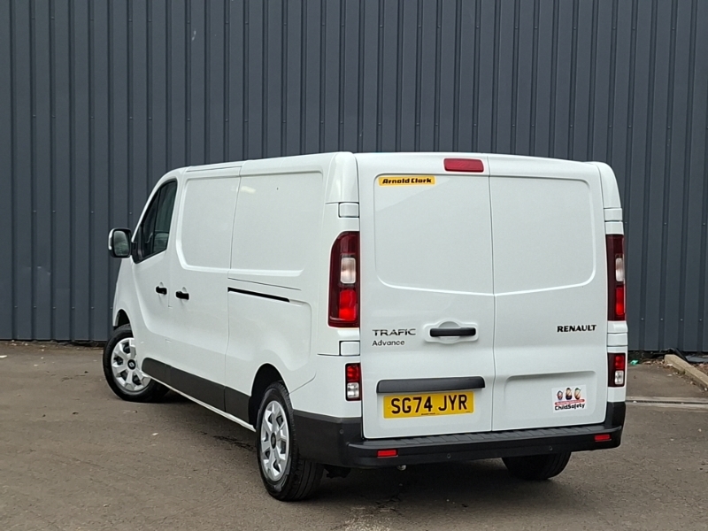Renault Trafic Ll30 Blue Dci 130 Advance Safety Van White #2