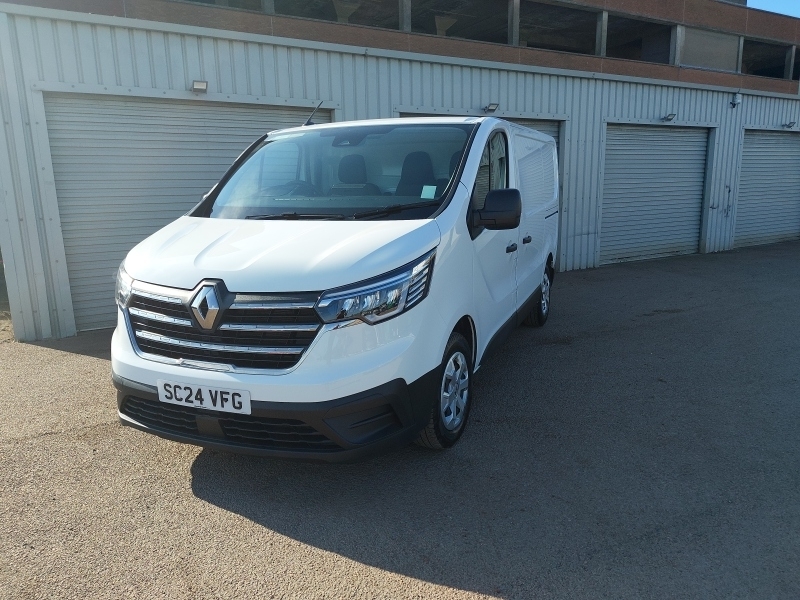 Renault Trafic Sl30 Blue Dci 130 Advance Safety Van White