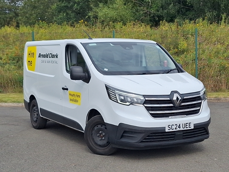 Renault Trafic Sl30 Blue Dci 130 Advance Safety Van White