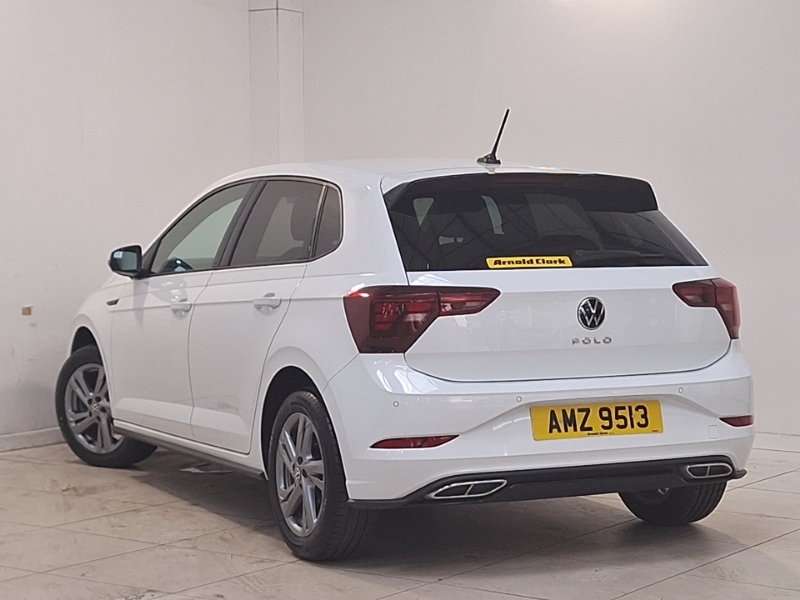 Volkswagen Polo 1.0 Tsi R-line Hatchback Dsg Euro 6 S Black #2