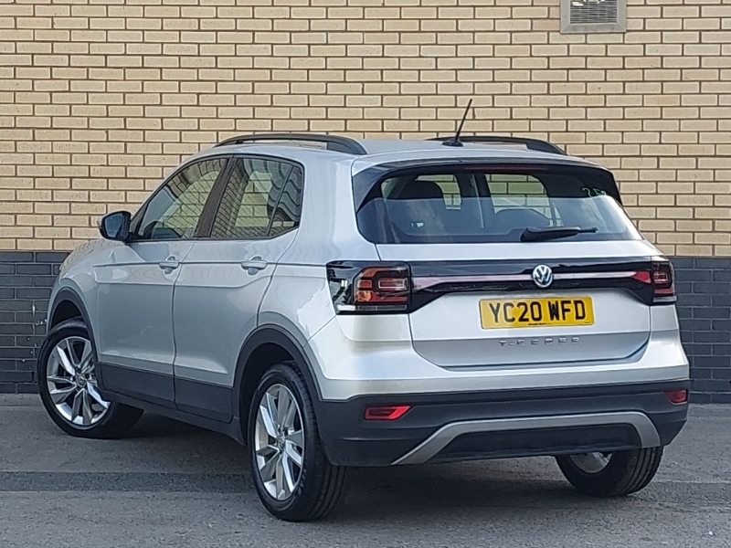 Volkswagen T-Cross 1.0 Tsi Se Silver #2