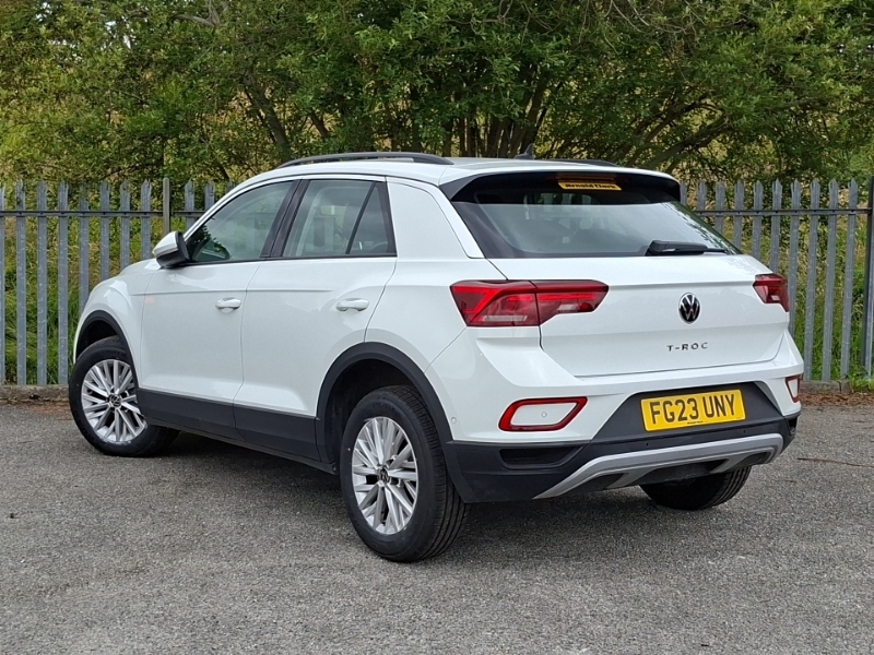 Volkswagen T-Roc 1.0 Tsi Life White #2
