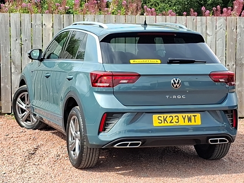 Volkswagen T-Roc 1.5 Tsi R-line Blue #2