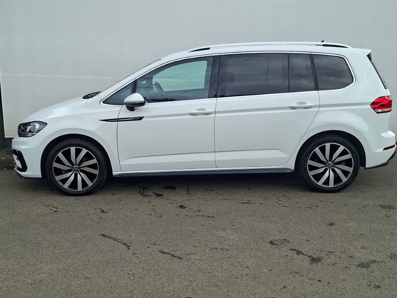 Volkswagen Touran 1.5 Tsi Evo R-line White #4