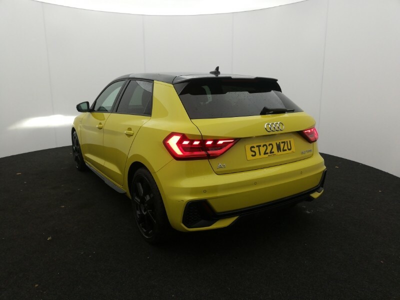 Audi A1 30 Tfsi 110 Black Edition Yellow #2