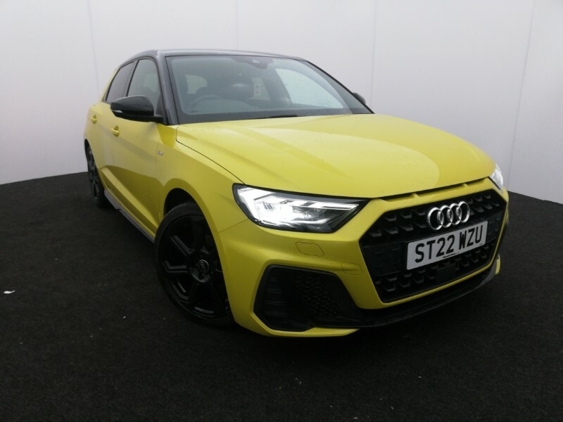 Audi A1 30 Tfsi 110 Black Edition Yellow