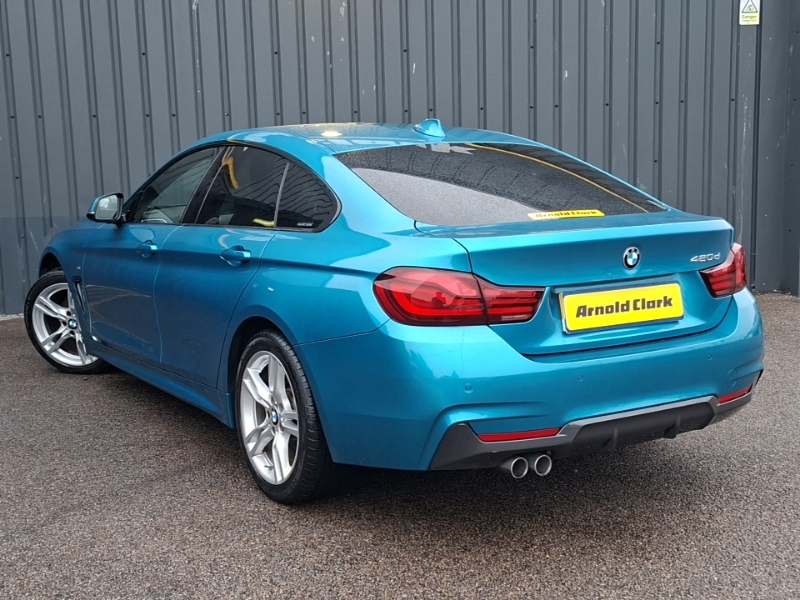 BMW 4 Series 420D 190 M Sport Professional Media Blue #2