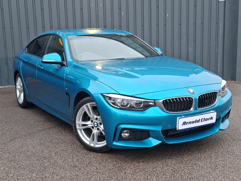 BMW 4 Series 420D 190 M Sport Professional Media Blue