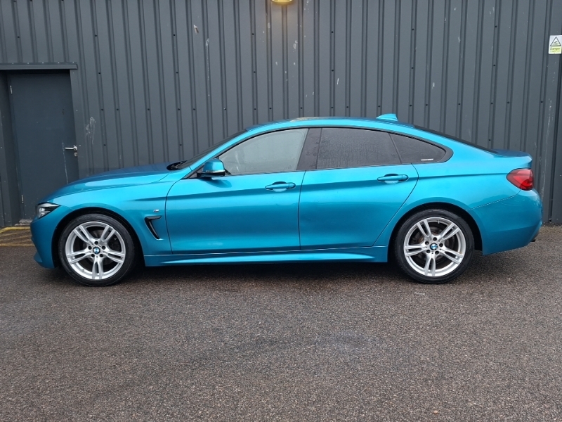 BMW 4 Series 420D 190 M Sport Professional Media Blue #4