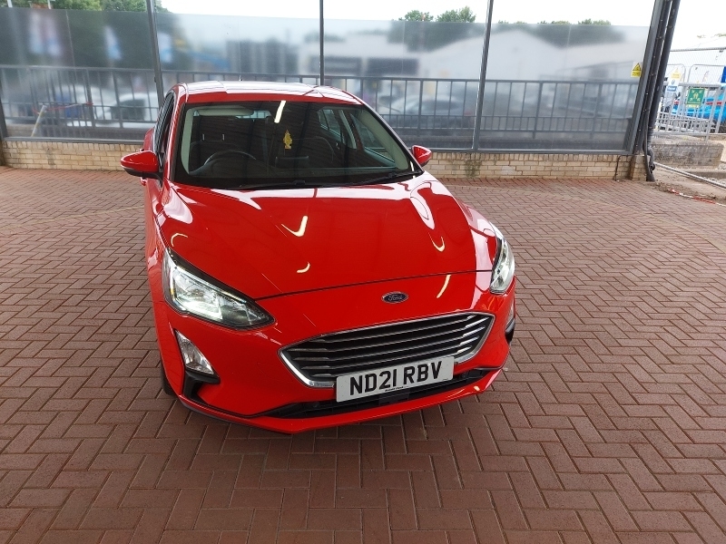 Ford Focus 1.5 Ecoblue 120 Titanium Edition ND21RBV Red