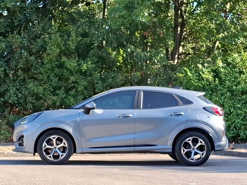 Ford Puma 1.0 Ecoboost Hybrid Mhev St-line Silver #4