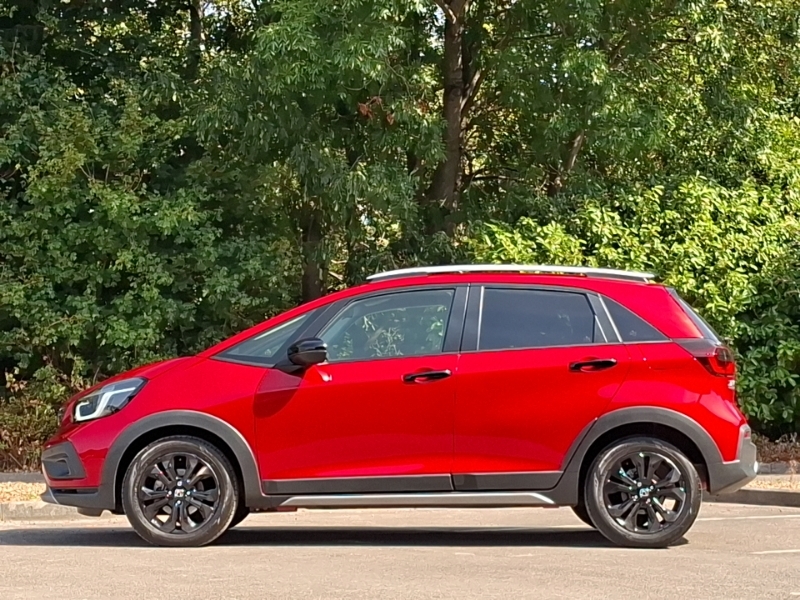 Honda Jazz 1.5 I-mmd Hybrid Crosstar Advance Ecvt Red #4