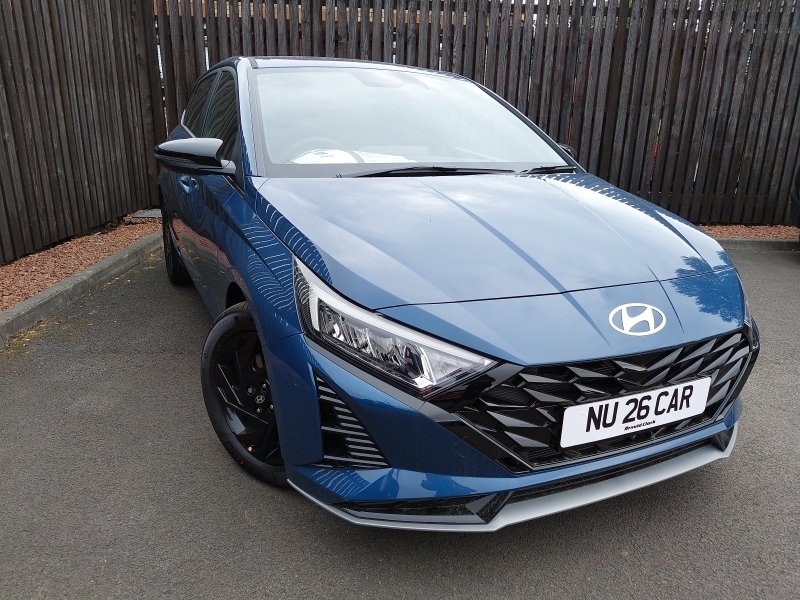 Hyundai I20 1.0T Gdi 90 Black Line Blue