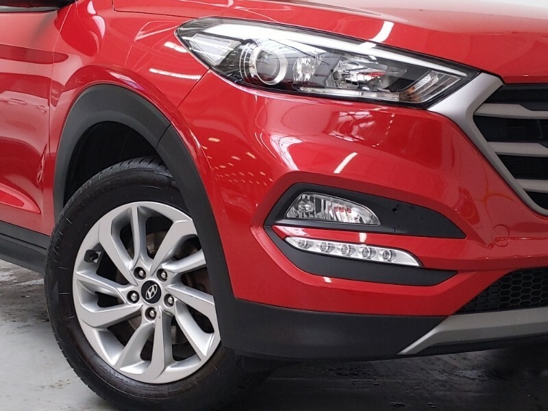 Hyundai Tucson 1.6 Gdi Blue Drive Se Nav 2Wd Estate Red #9
