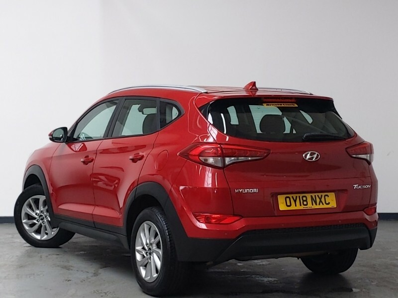 Hyundai Tucson 1.6 Gdi Blue Drive Se Nav 2Wd Red #2