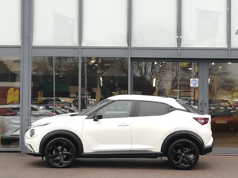 Nissan Juke 1.0 Dig-t Tekna Dct White #4