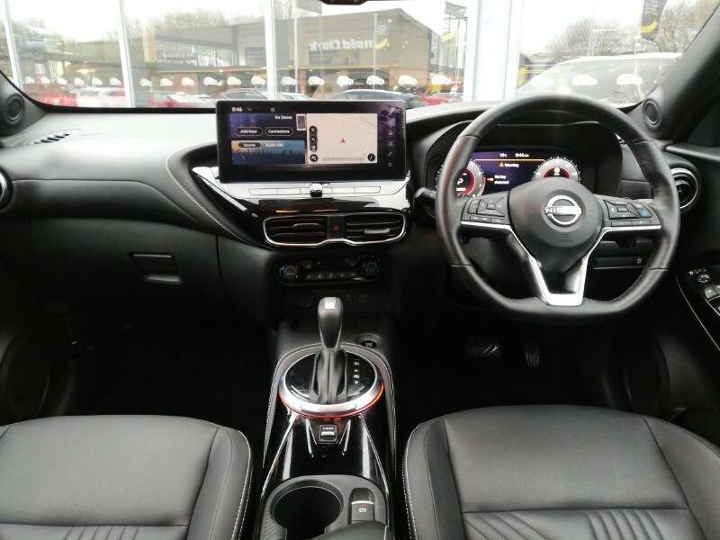 Nissan Juke 1.0 Dig-t Tekna Dct White #3