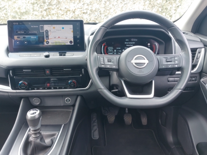 Nissan Qashqai 1.3 Dig-t Mh 158 N-connecta X-tronic With Sat Grey #8