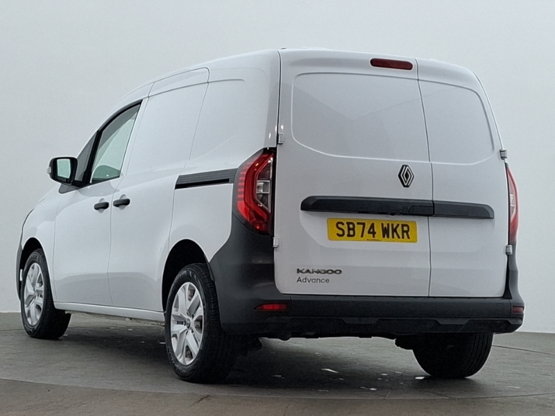 Renault Kangoo Ml19 Blue Dci 95 Advance Safety Van White #2