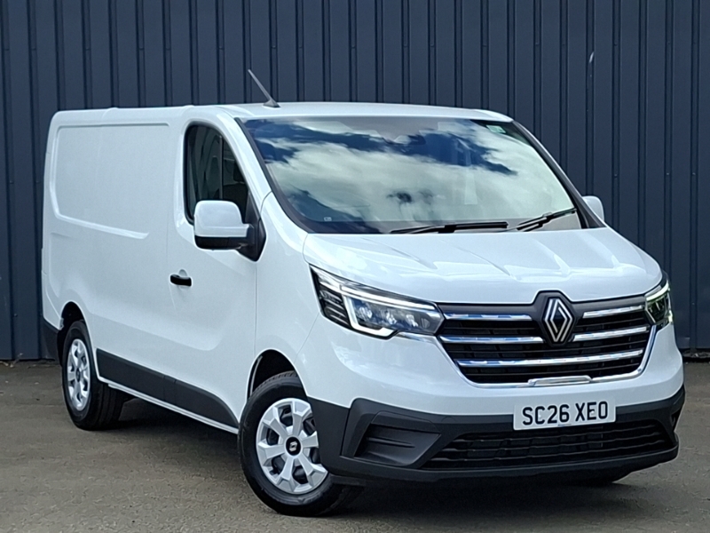 Renault Trafic Sl30 Blue Dci 130 Advance Safety Van White