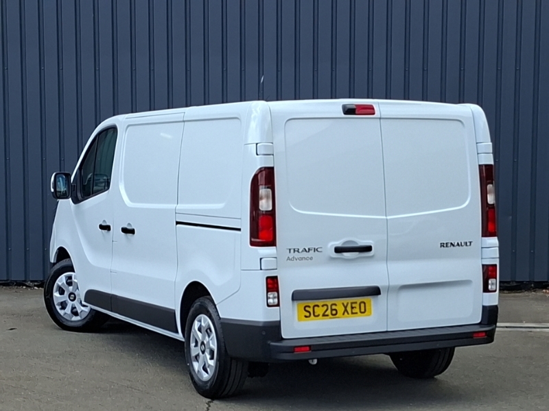 Renault Trafic Sl30 Blue Dci 130 Advance Safety Van White #2