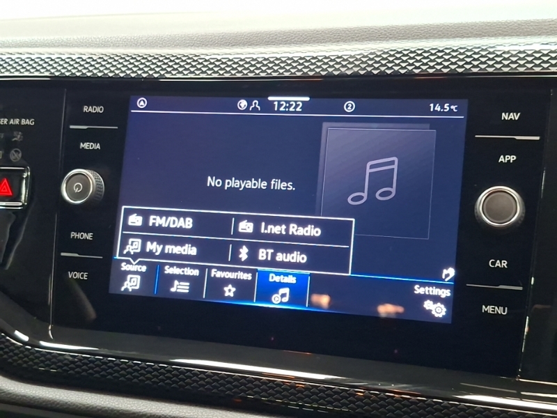 Volkswagen Polo 1.0 Tsi R-line Hatchback Dsg Euro 6 S Black #17