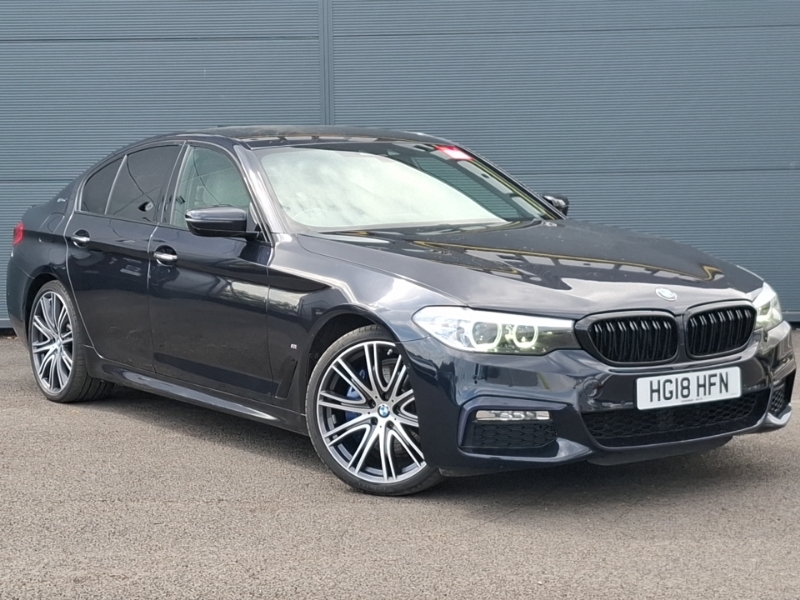 BMW 5 Series 530E M Sport Black