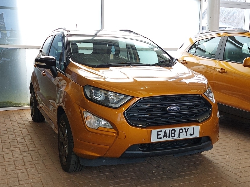 Ford Ecosport 1.0 Ecoboost 140 St-line Orange