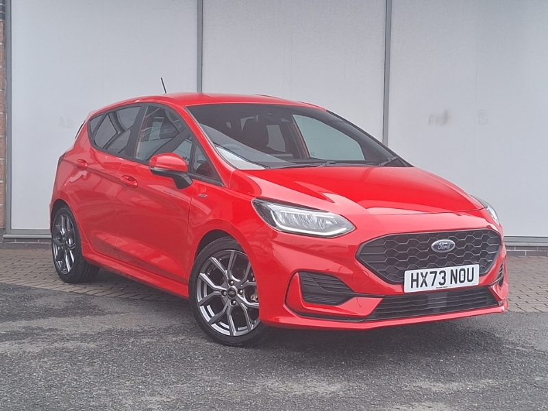 Ford Fiesta 1.0 Ecoboost Hybrid Mhev 125 St-line Red