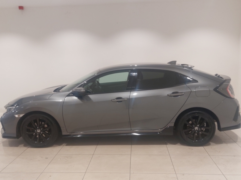 Honda Civic 1.5 Vtec Turbo Sport Cvt Grey #4