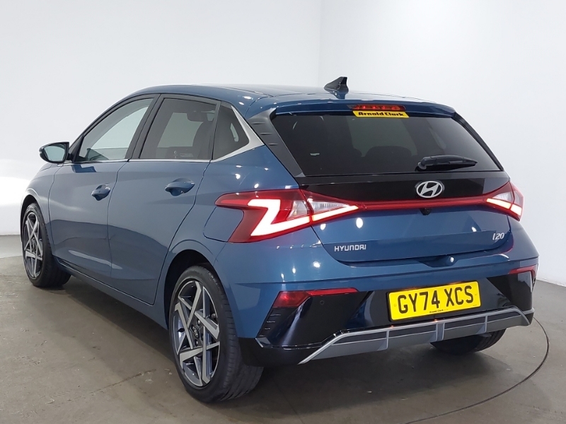 Hyundai I20 1.0T Gdi Ultimate Dct Blue #2