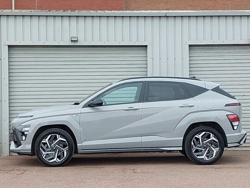 Hyundai Kona 1.6 Hybrid 129 N Line Dct Grey #4
