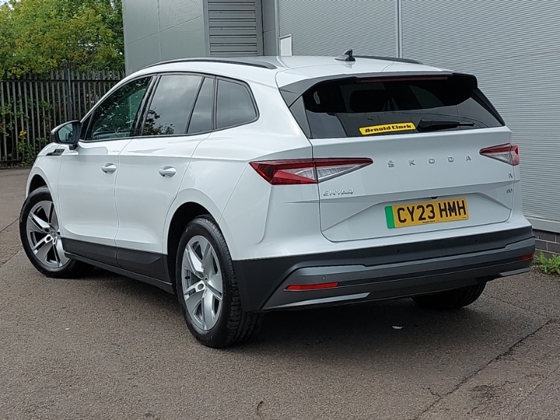 Skoda ENYAQ 132Kw 60 Suite 62Kwh 120Kw Clever White #2