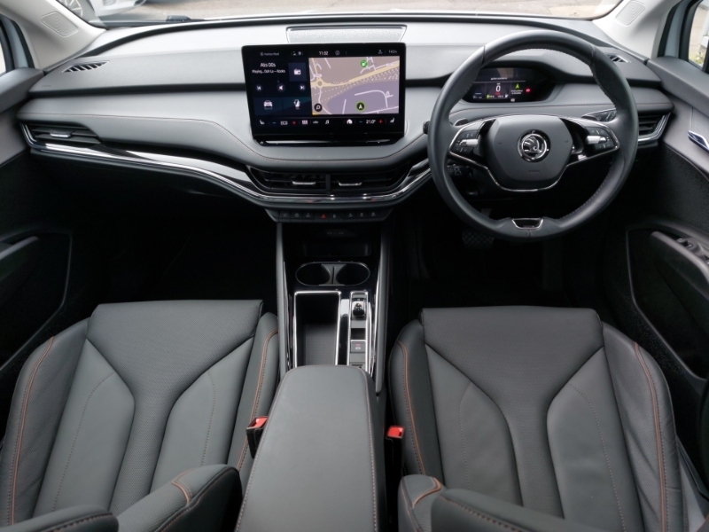 Skoda ENYAQ 132Kw 60 Suite 62Kwh 120Kw Clever White #3