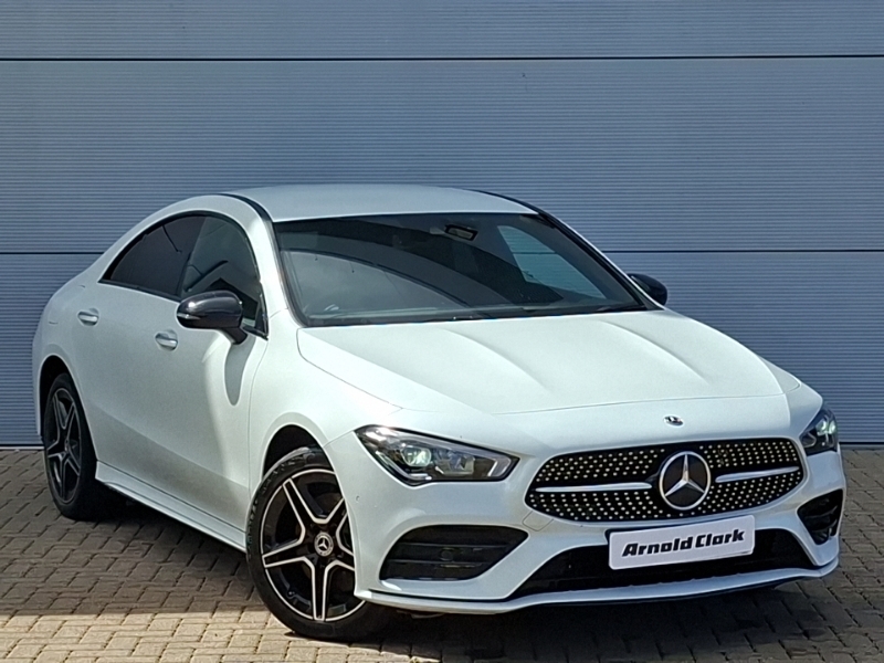 Mercedes-Benz CLA Class Cla 250E Amg Line Premium Tip White