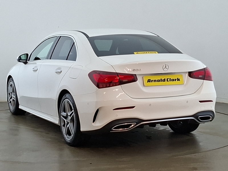 Mercedes-Benz A Class A200 Amg Line Executive White #2