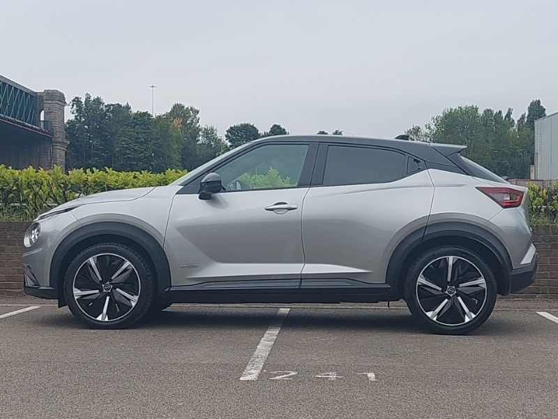 Nissan Juke 1.6 Hybrid Tekna Silver #4