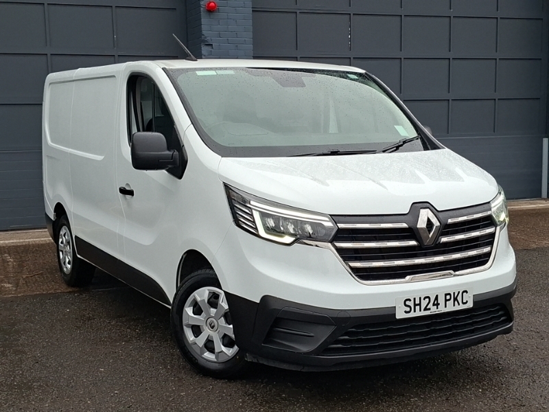 Renault Trafic Sl30 Blue Dci 130 Advance Van White