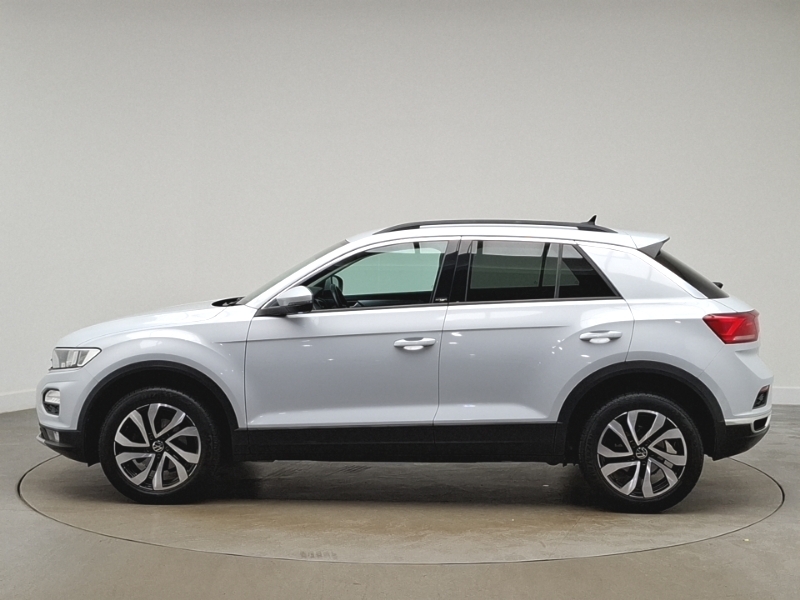 Volkswagen T-Roc 1.5 Tsi Evo Active Dsg Silver #4